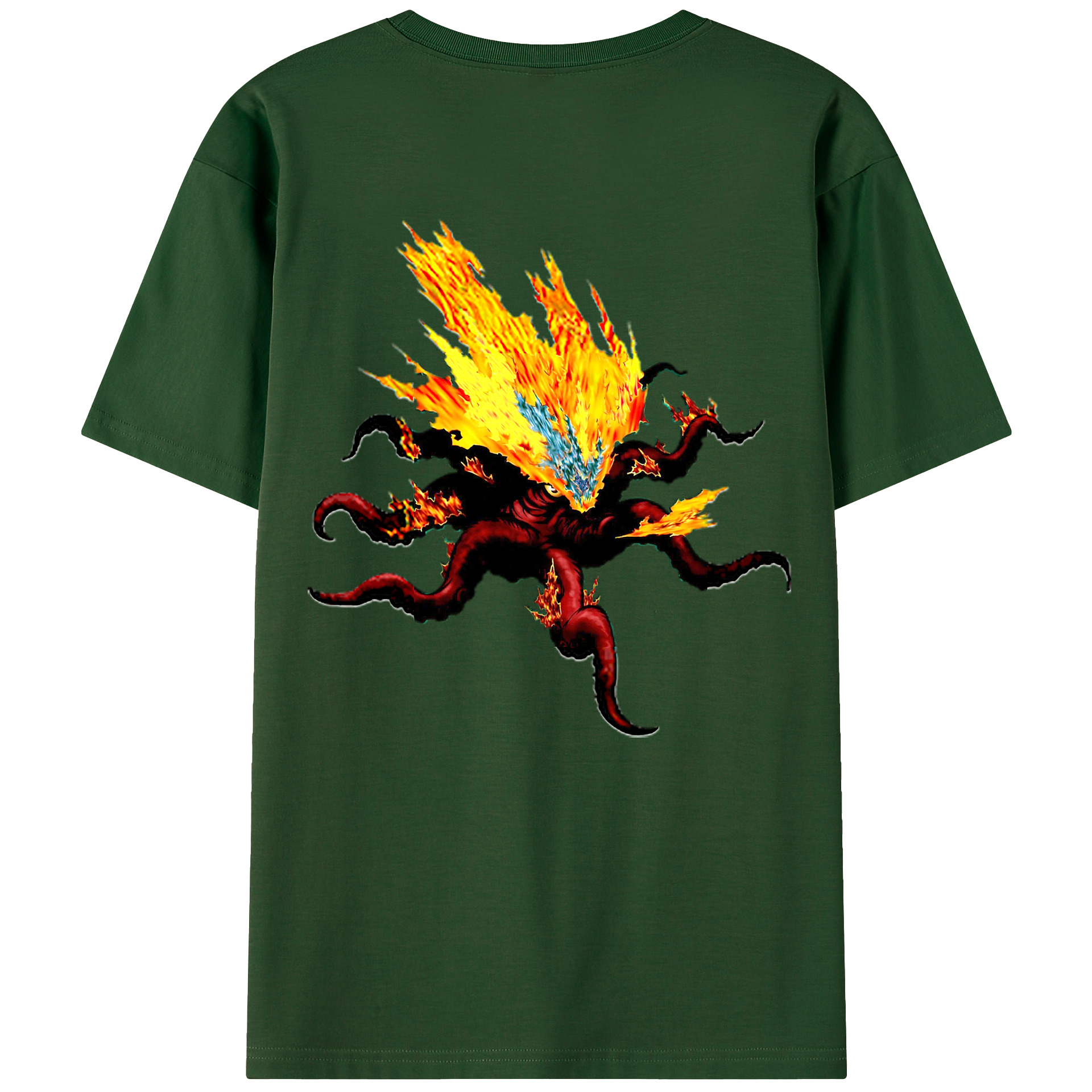 （画像用） 遊☆戯☆王 Yu-Gi-Oh! 綿100％半袖Tシャツ（背面プリント）